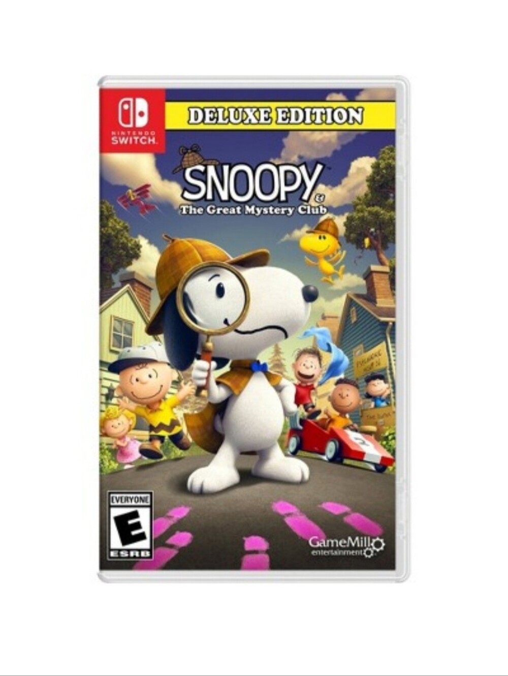 NIB Snoopy & The Great Mystery Club Deluxe Edition - Nintendo Switch Game